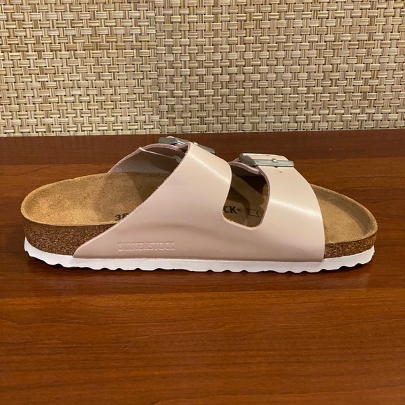 FIRM Birkenstock Arizona Leather Narrow Sandal 38N - Picture 4 of 8